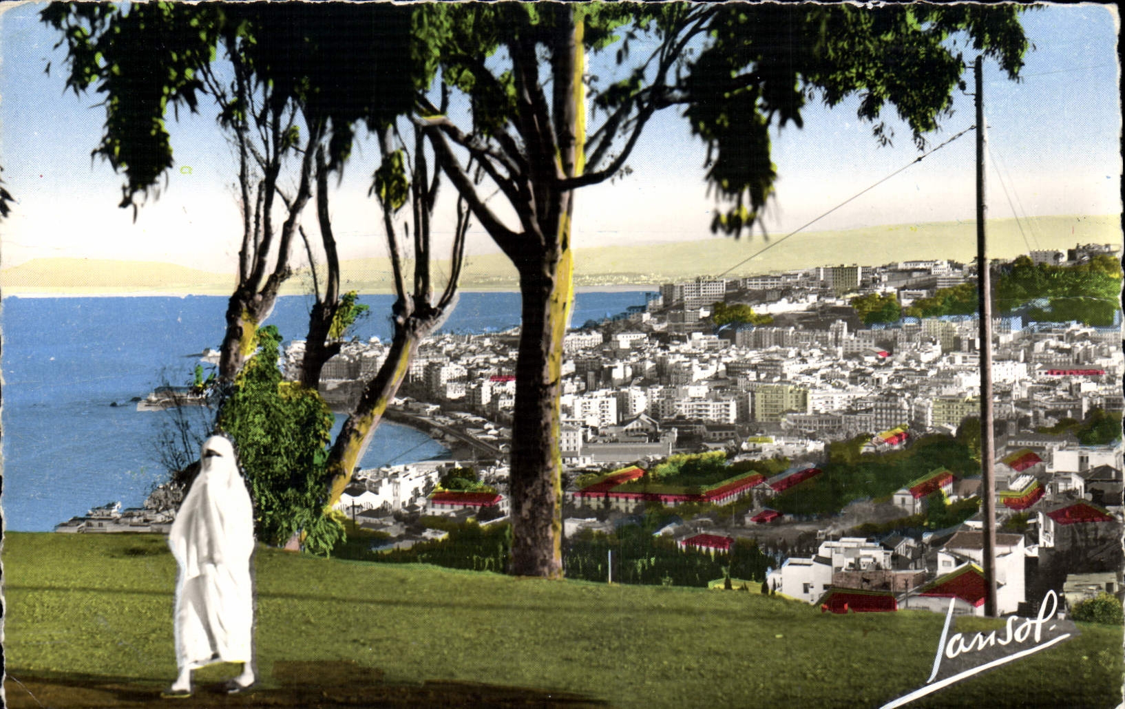 CPA Alger Vue Prise De Notre Dame D'Afrique