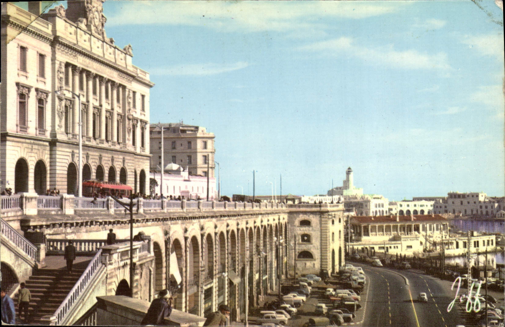 CPA Alger Le Front De Mer