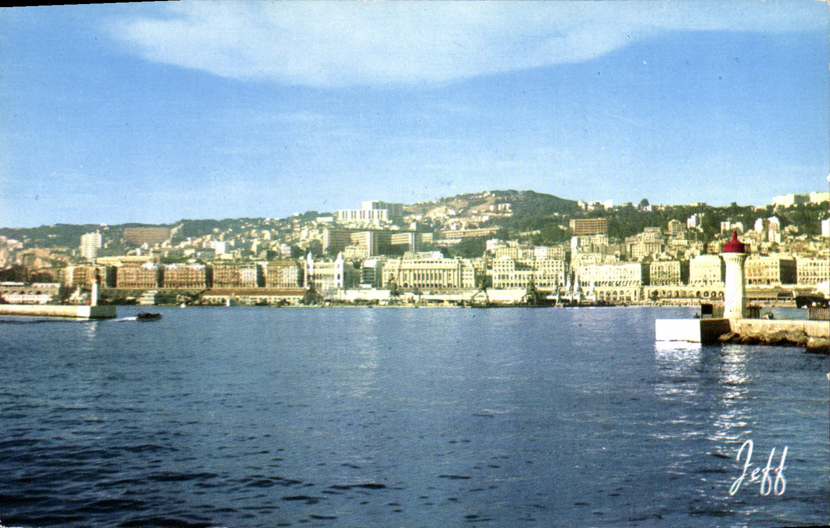 CPA Alger Le Port Et Vue Generale