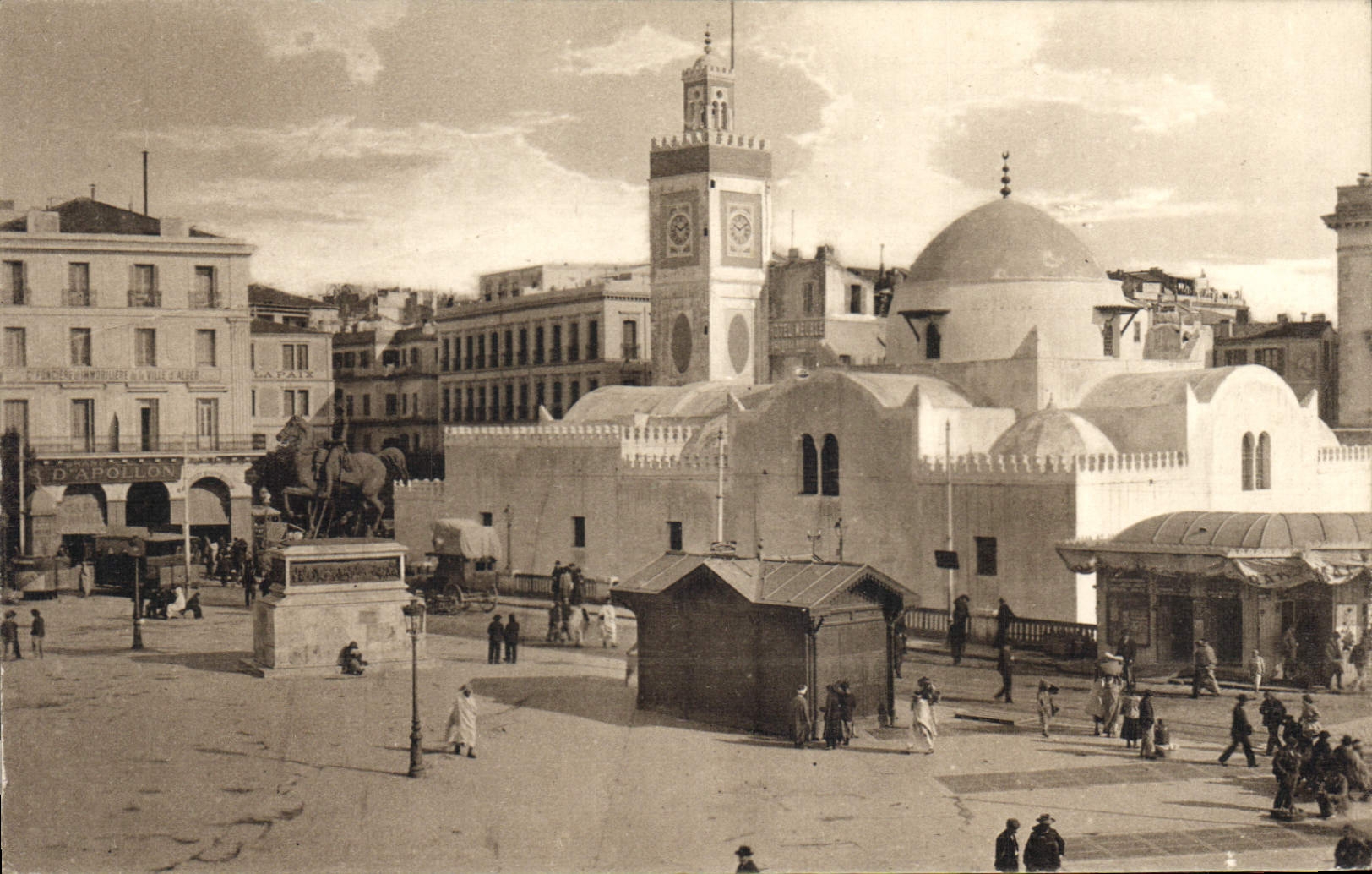 CPA Alger La Mosquee Djemaa Djedid