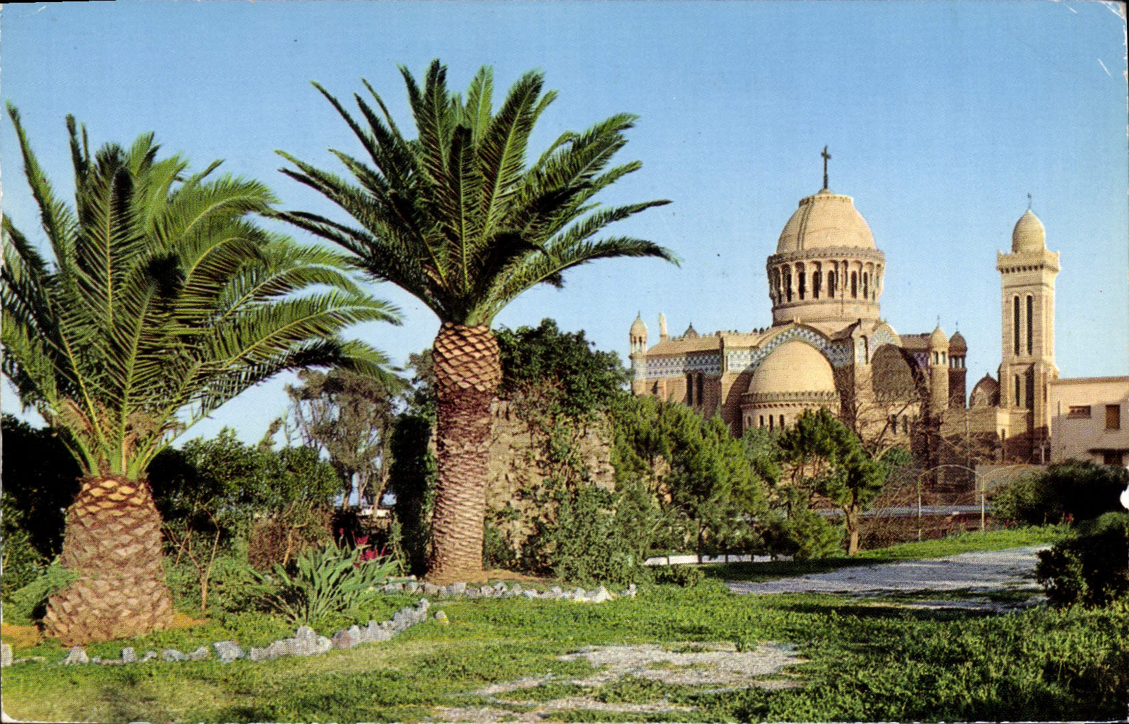 CPA Alger Notre Dame D'Afrique St Eugene