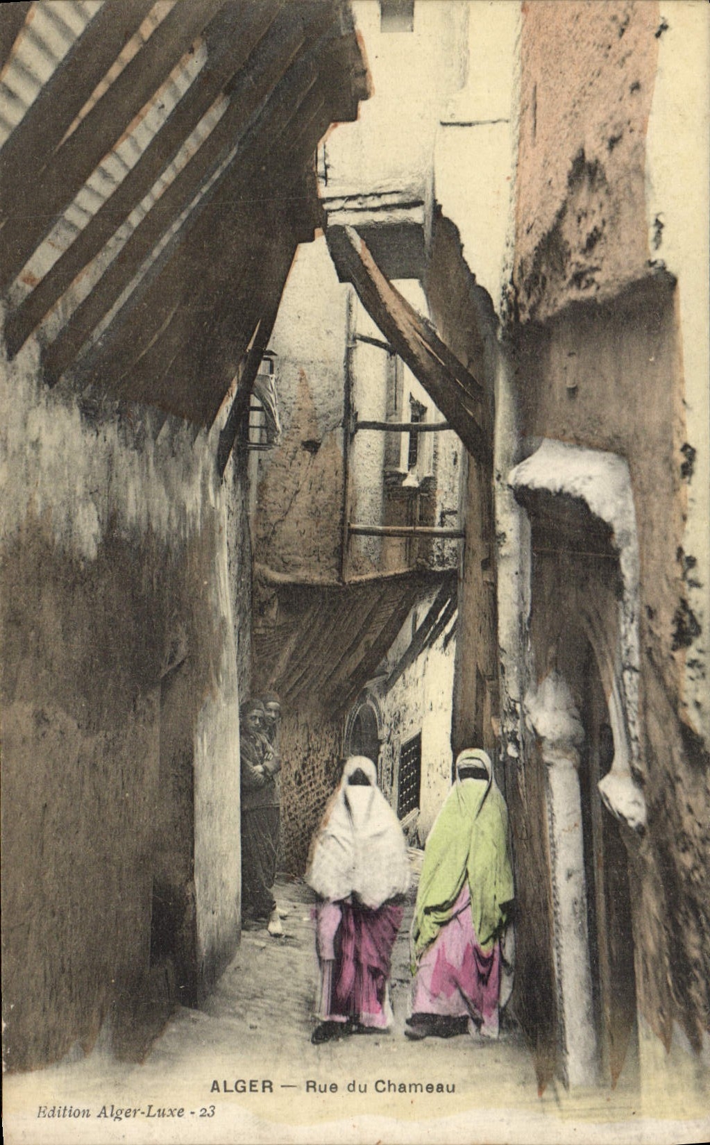 CPA Alger Rue Du Chameau