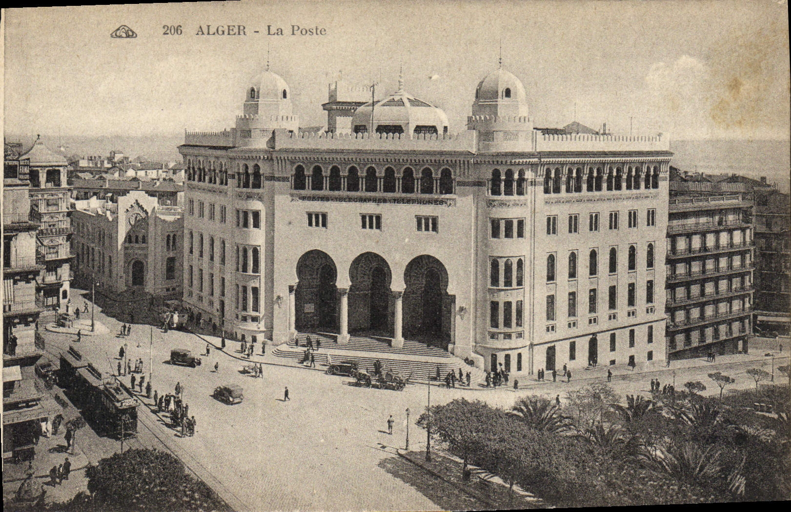 CPA Alger La Poste
