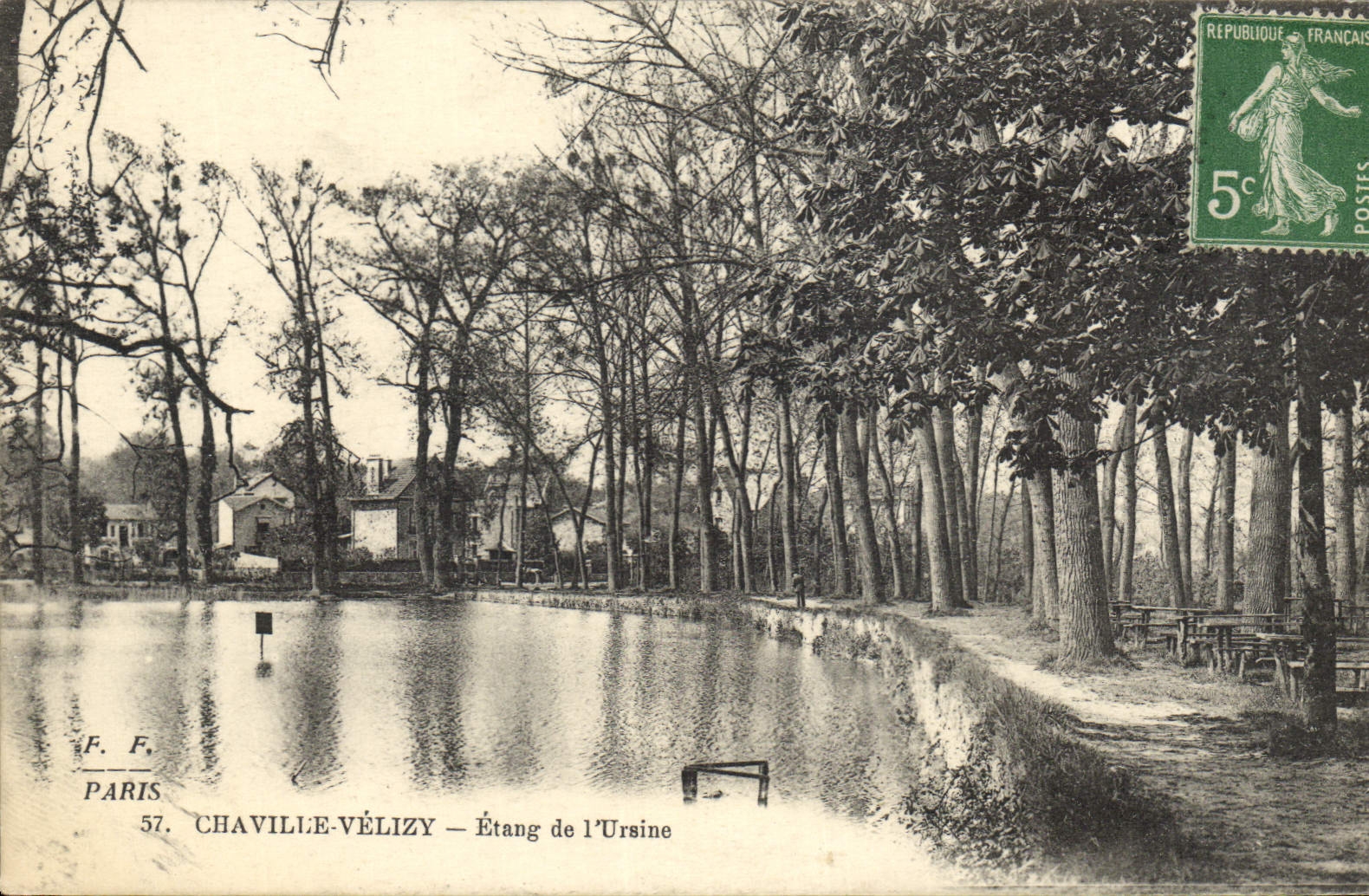 CPA Chaville Velizy Etang De I'Ursine
