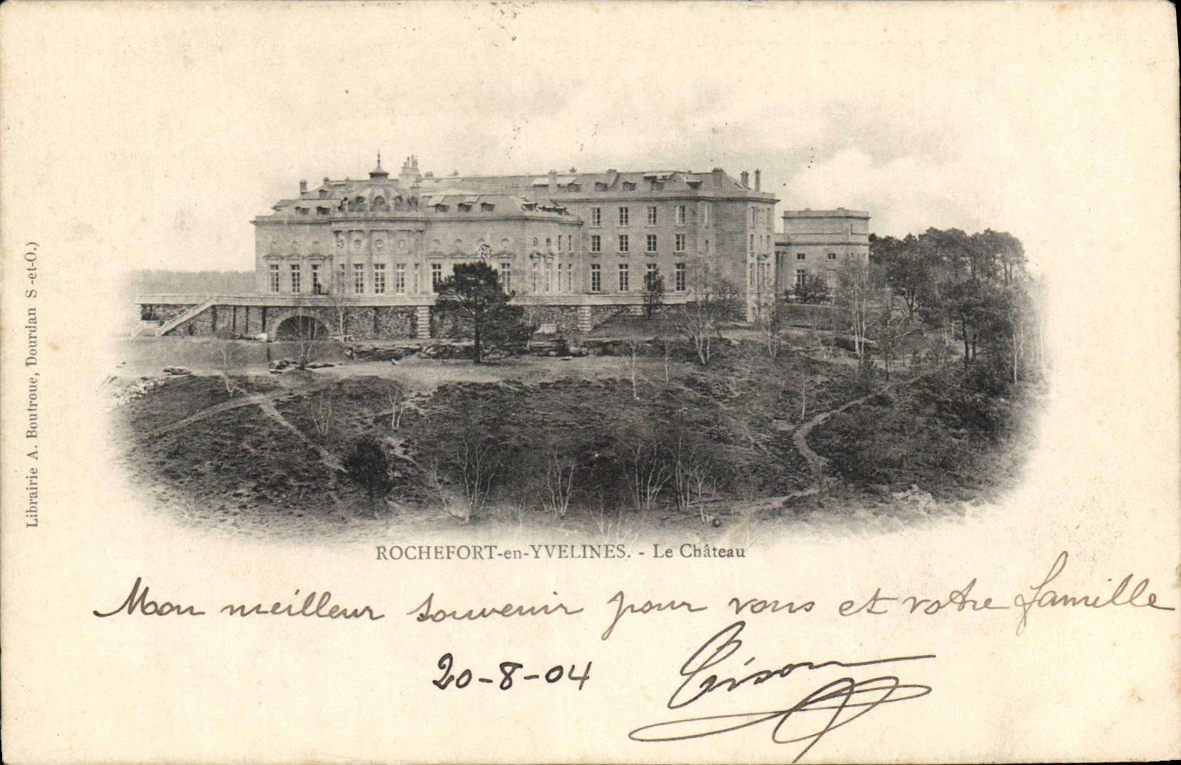 CPA Rochefort En Yvelines Le Château