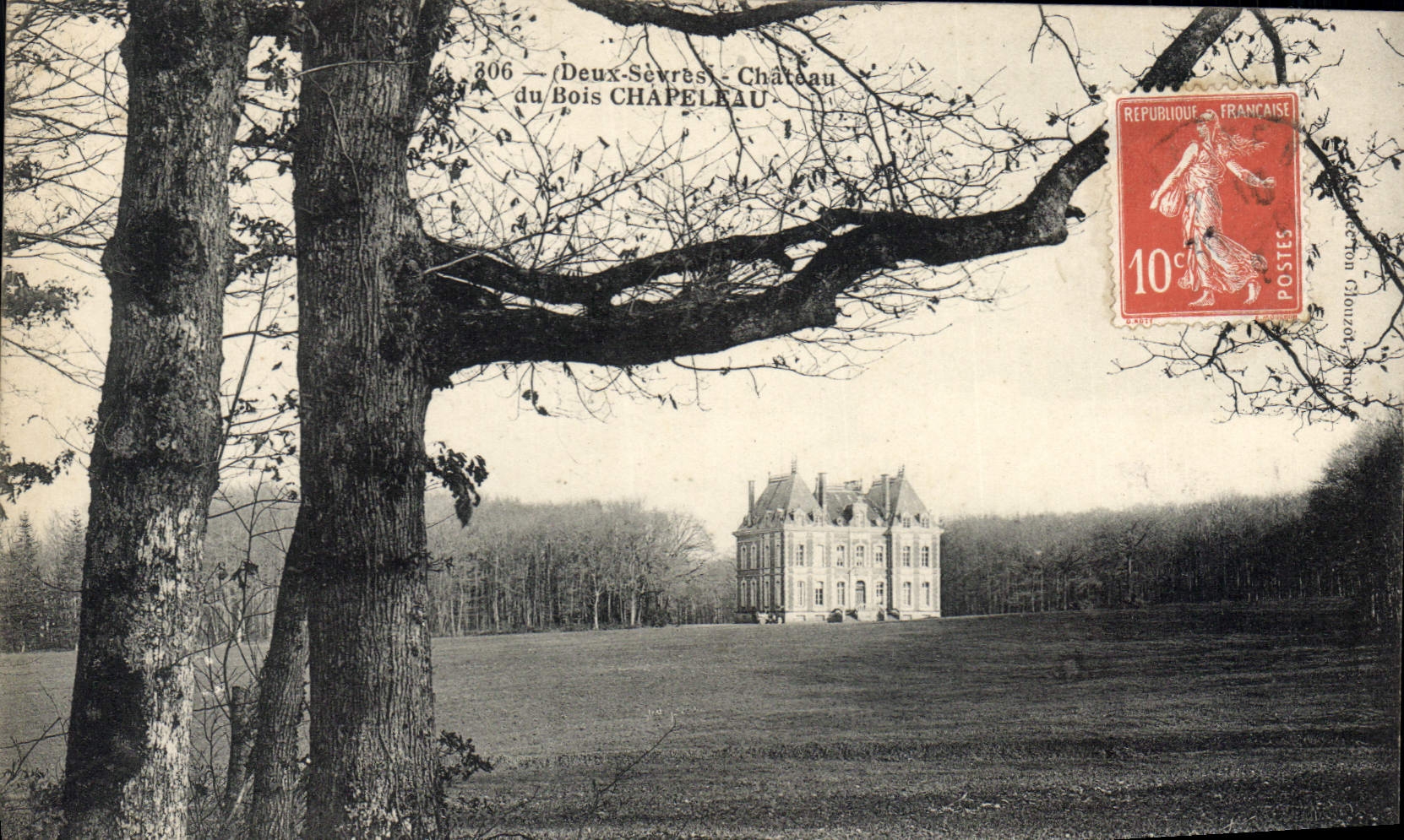 CPA Chapeleau Du Bois Chateau