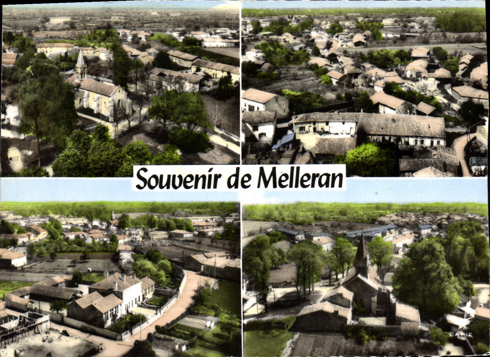 CPSM Melleran Au Dessus