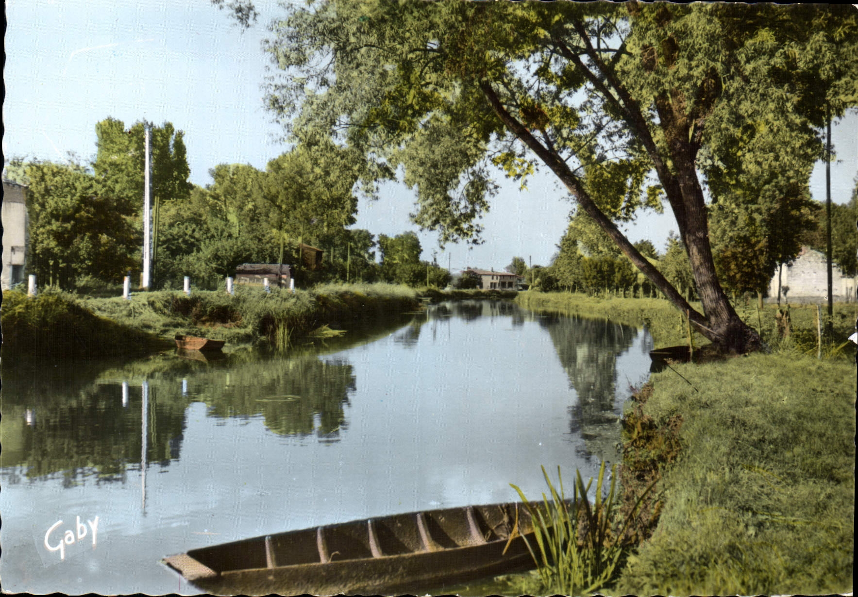 CPSM La Venise Verte Le Grand Canal Et La Sevre