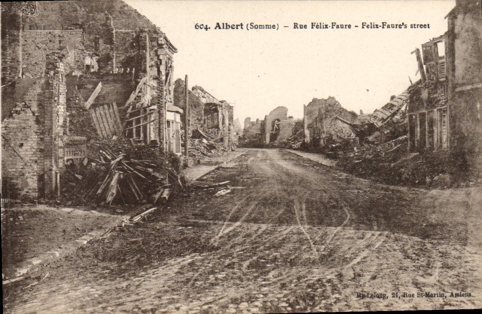 CPA Albert Rue Felix Faure