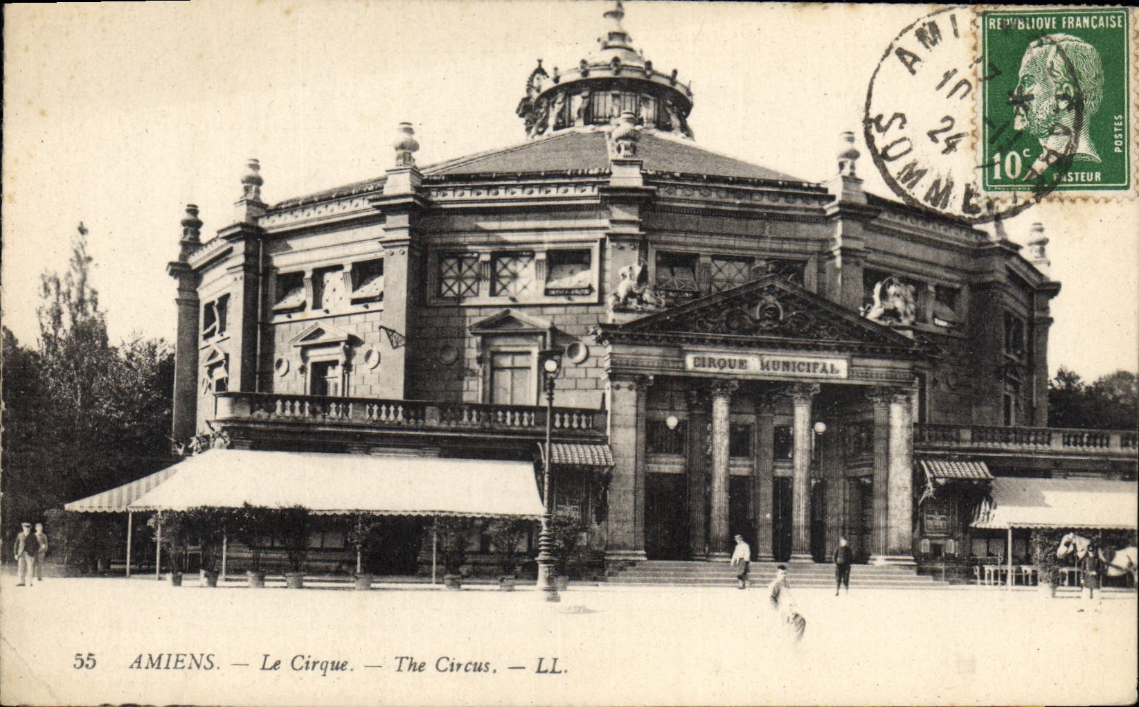 CPA Amiens Le Cirque