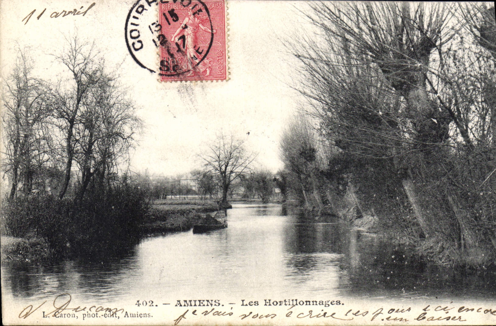 CPA Amiens Les Hortillonnages