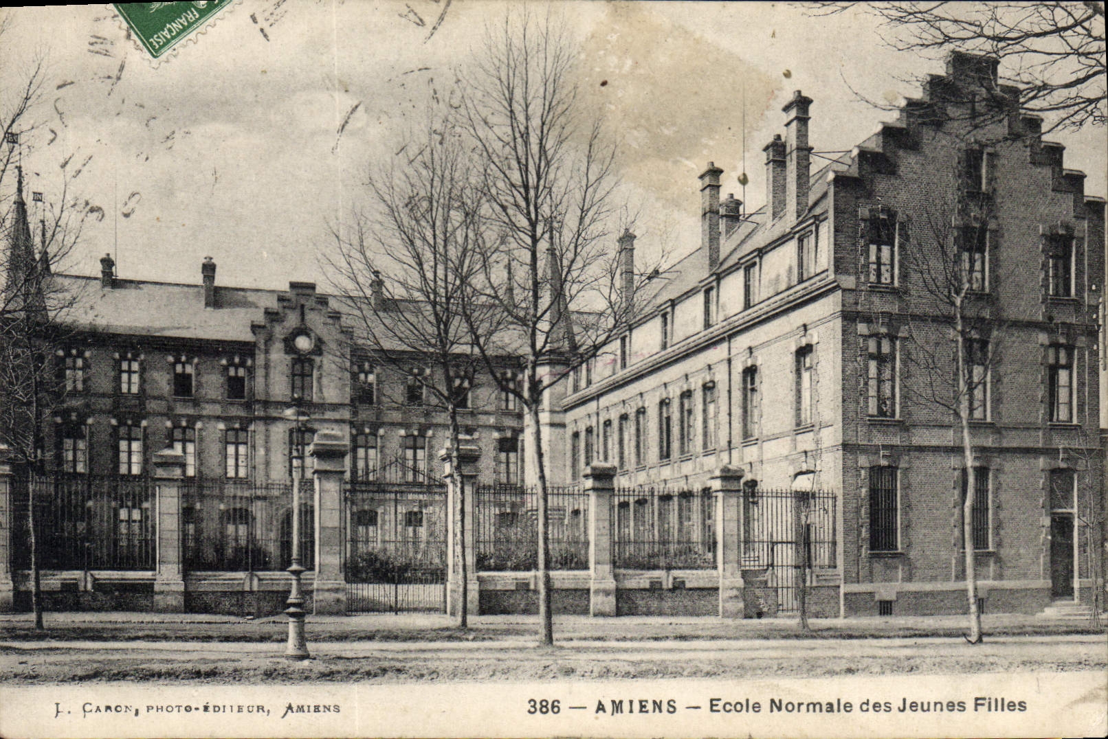 CPA Amiens Ecole Normale Des Jeunes Filles
