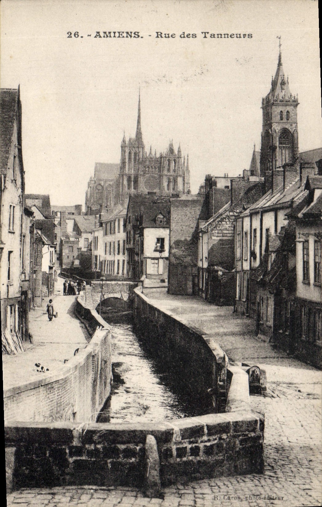 CPA Amiens Rue Des Tanneurs