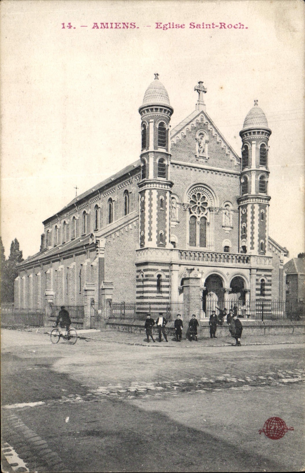 CPA Amiens Eglise Saint Roch