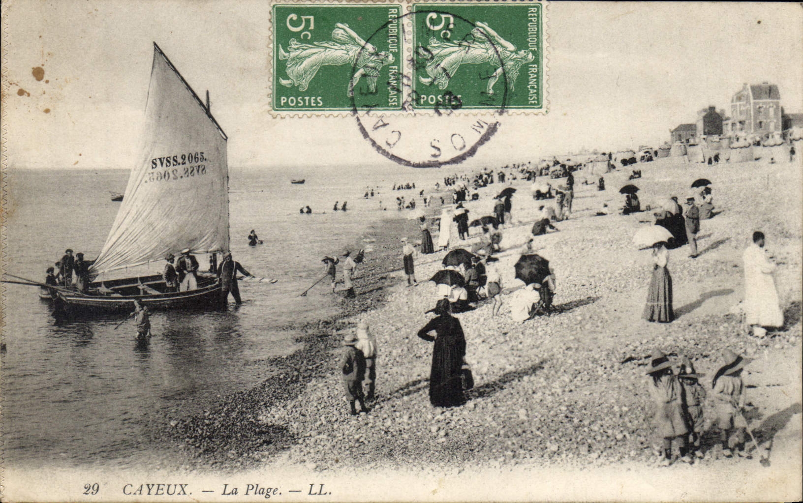 CPA Cayeux La Plage