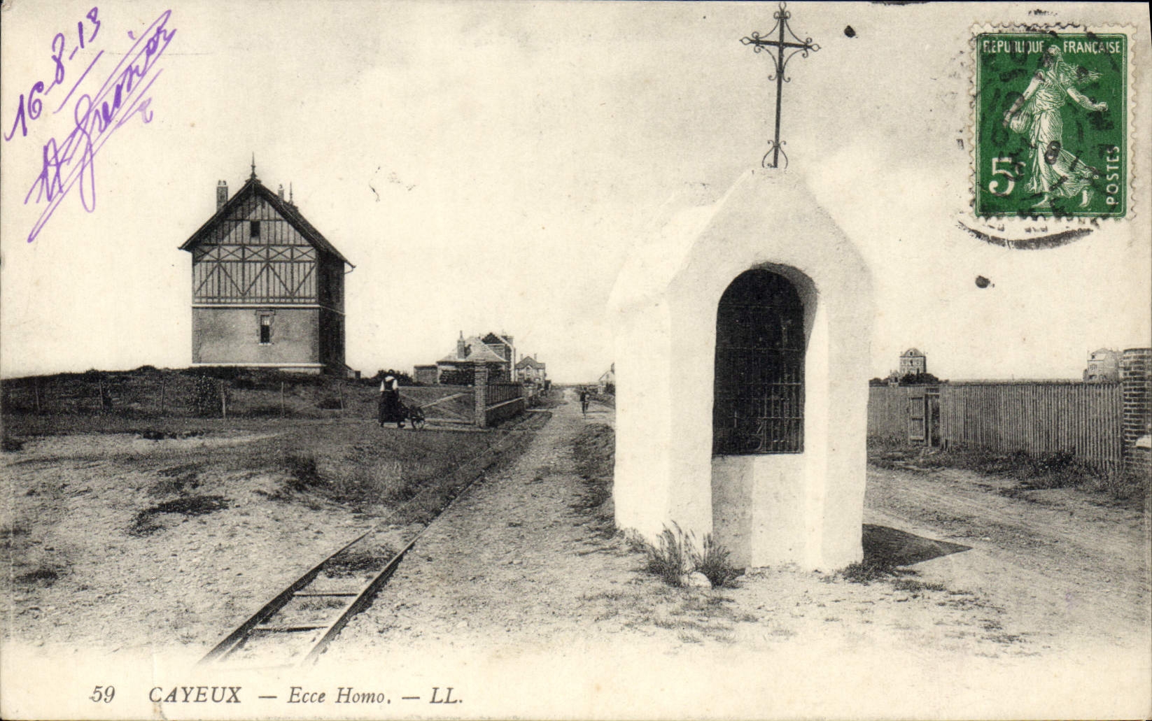 CPA Cayeux Ecce Homo