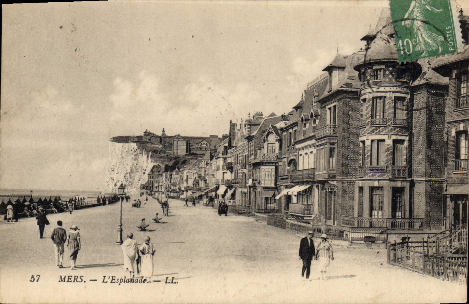 CPA Mers L'Esplanade