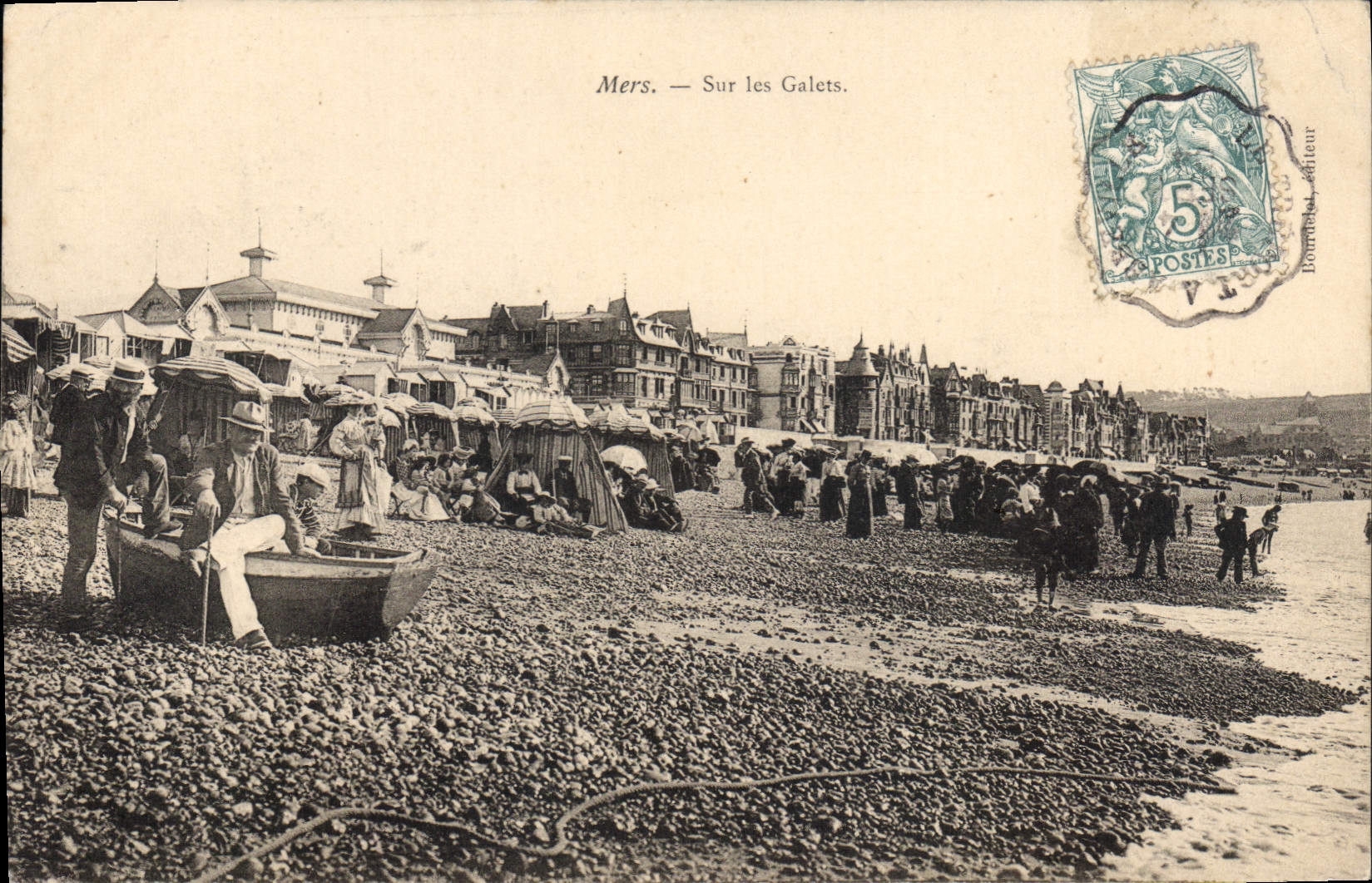 CPA Mers Sur Les Galets