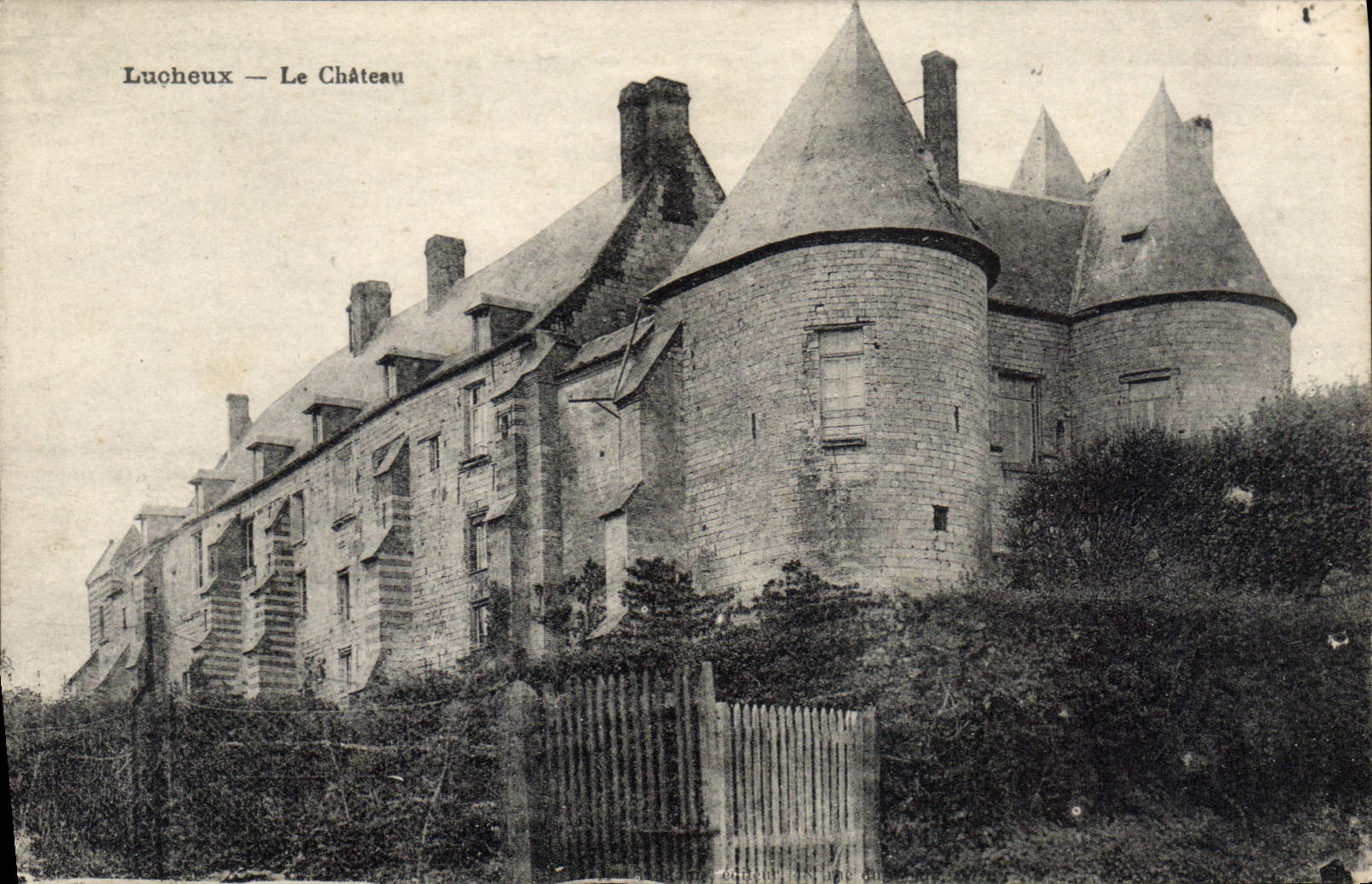 CPA Lucheux Le Château