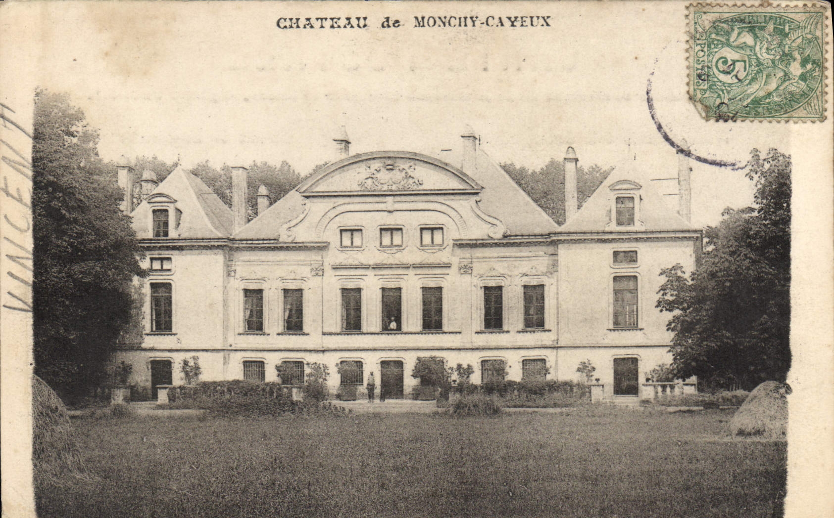 CPA Chateau De Monchy Cayeux