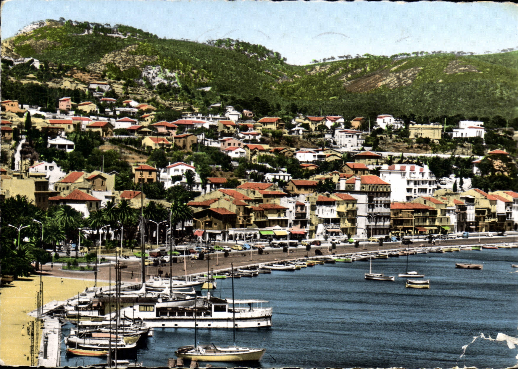 CPSM Bandol Vue Panoramique La Ville Et La promenade