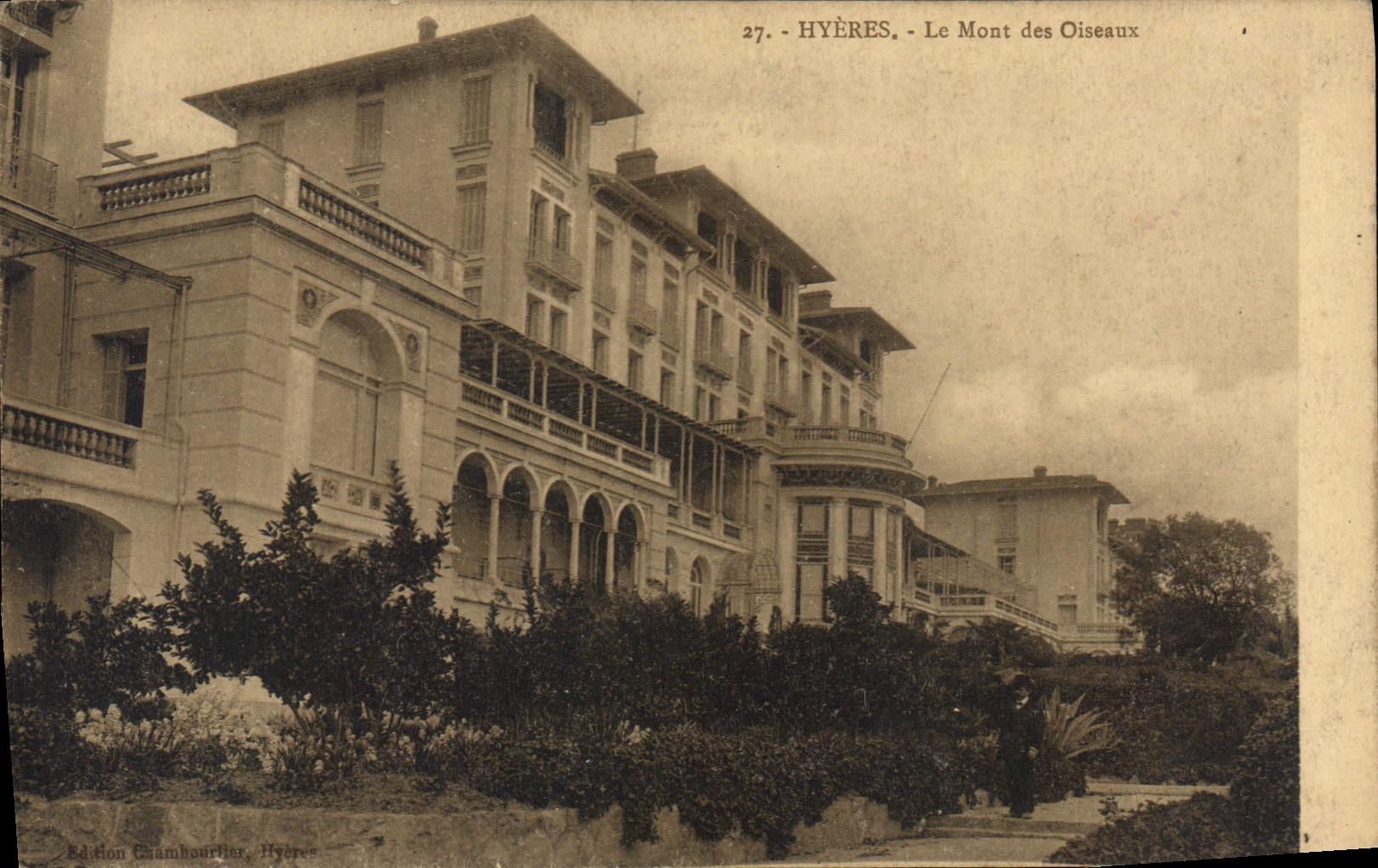 CPA Hyeres Le Mont Des Oiseaux