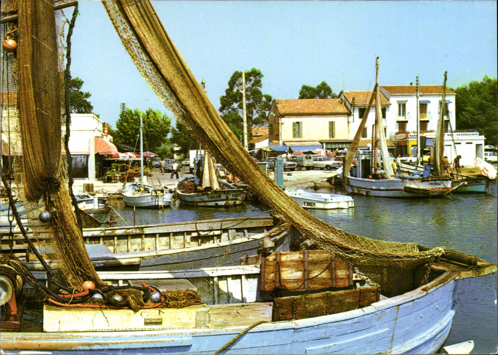 CPSM Hyeres Les Palmiers Le Port Des Salins