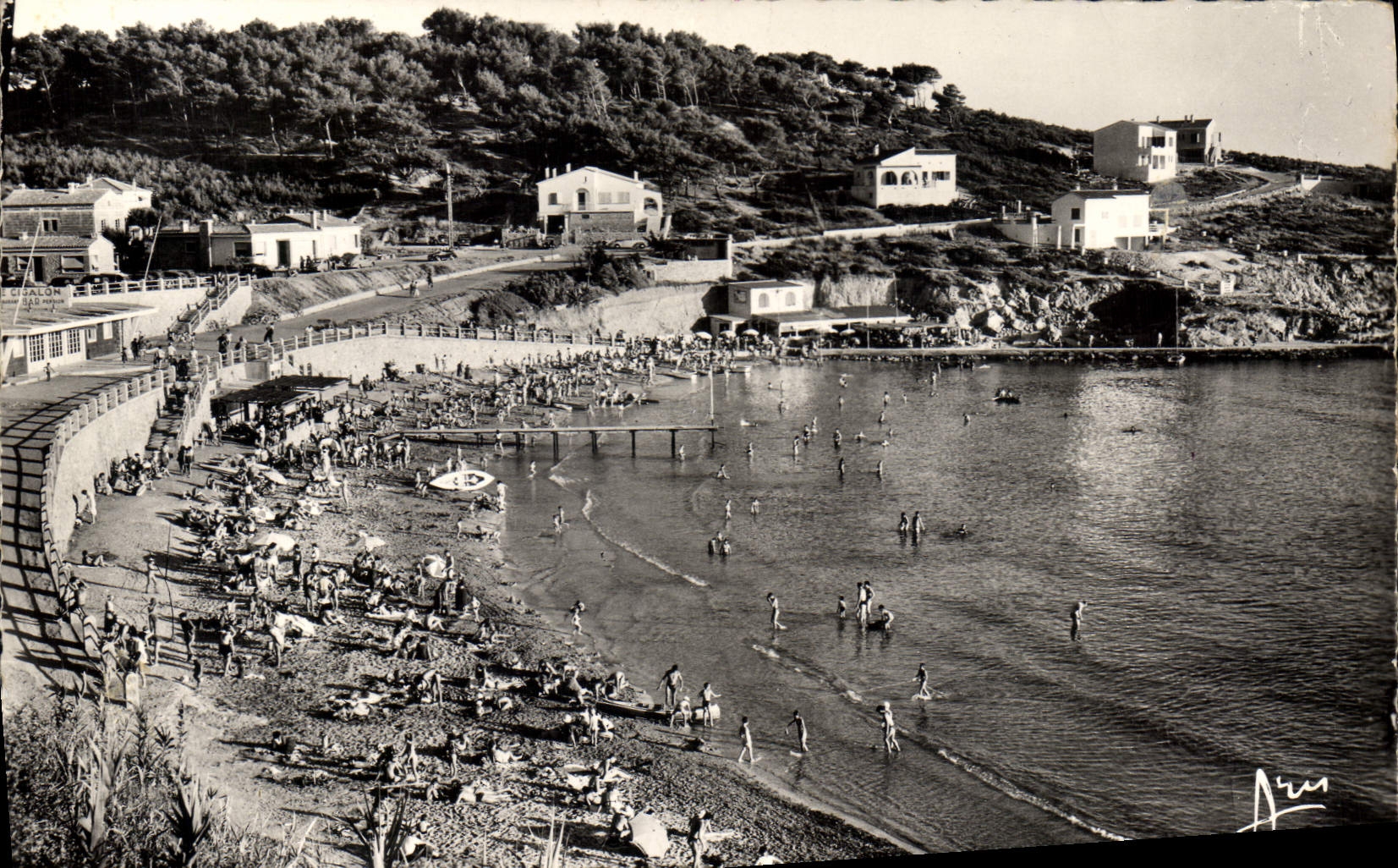 CPA Sanary Sur Mer La Plage De Port Issol