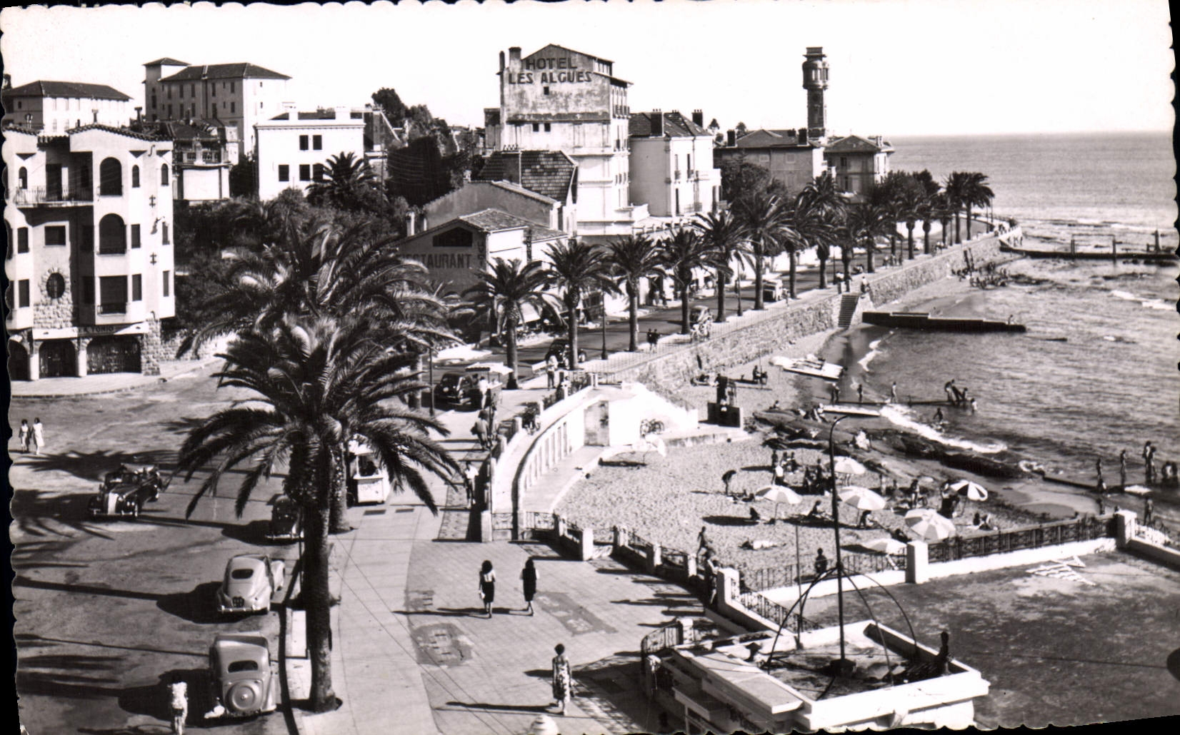 CPA Saint Raphael Le Boulevard Felix Martin
