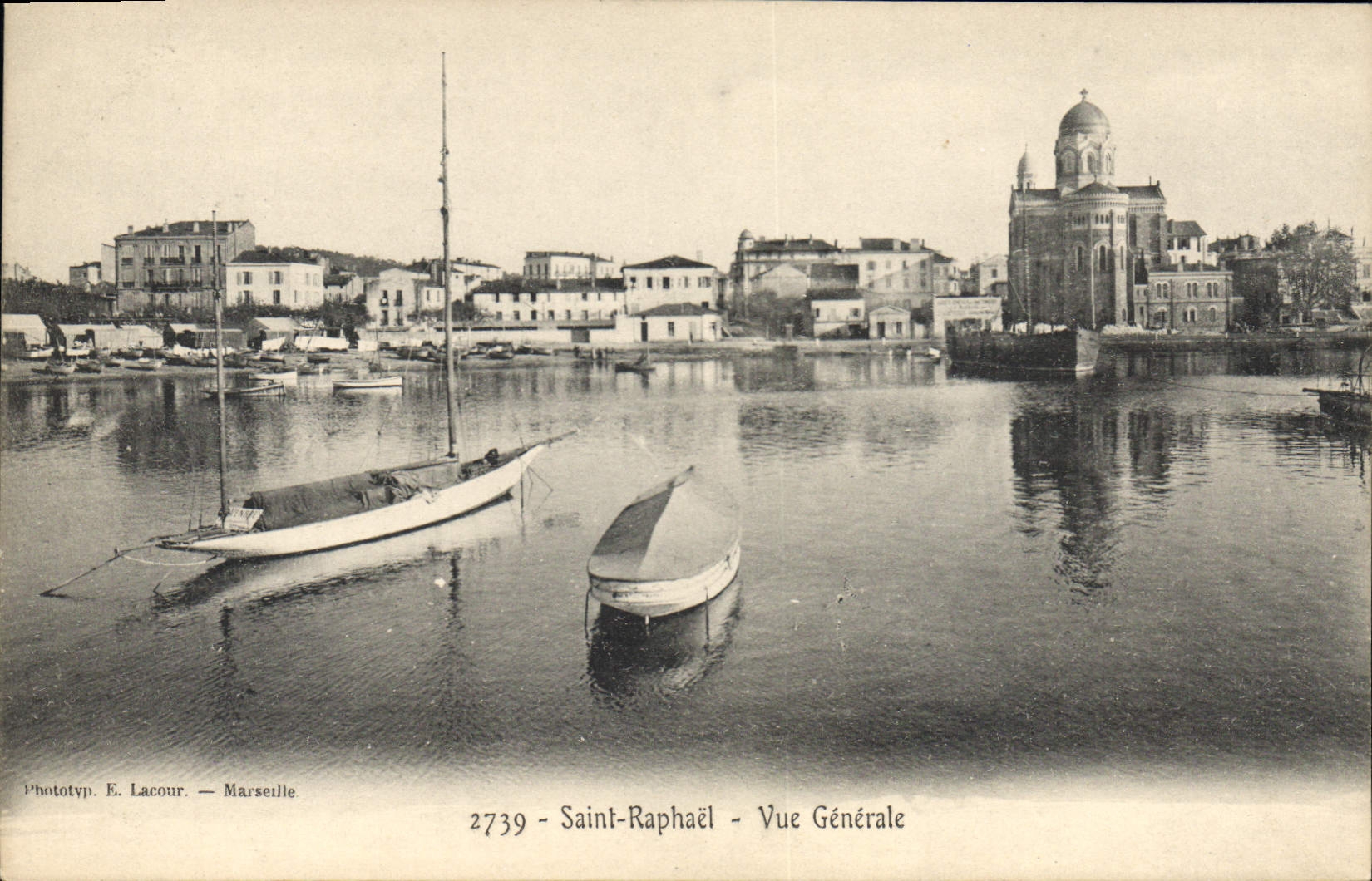 CPA Saint Raphael Vue Generale