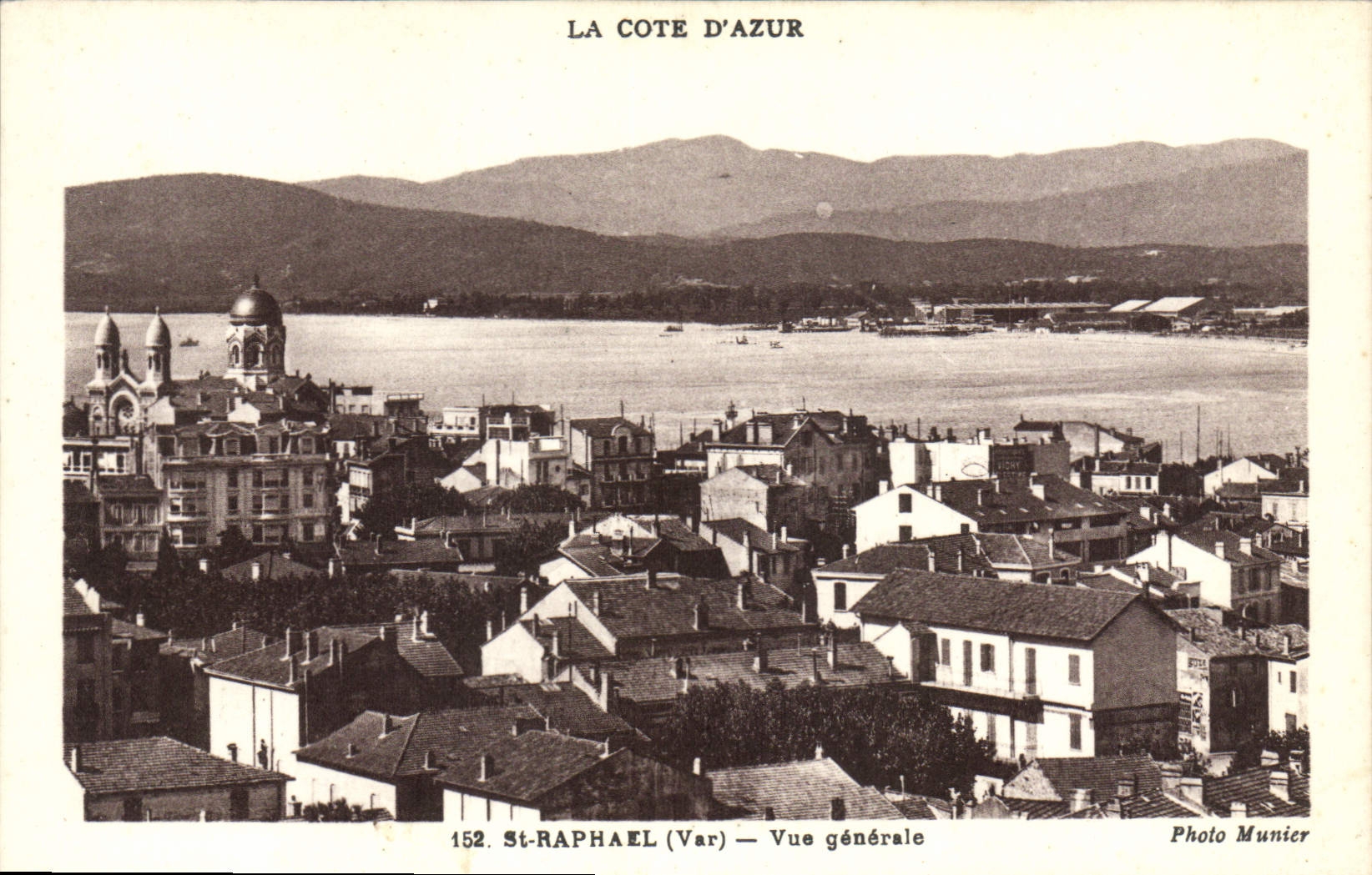 CPA St Raphael Vue Generale