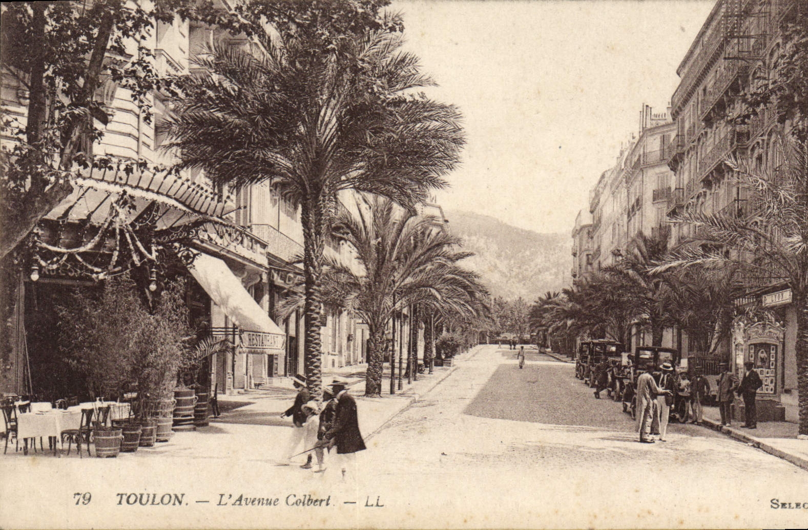 CPA Toulon L'Avenue Colbert