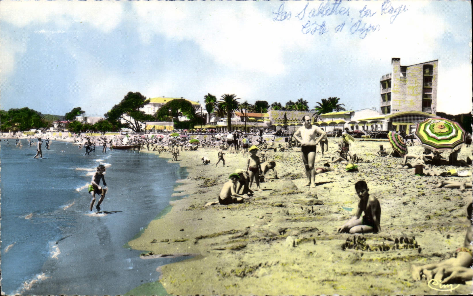 CPA Les Sablettes La Plage