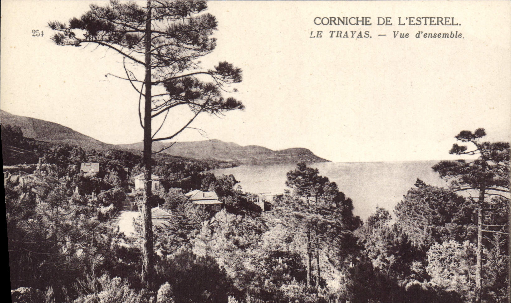CPA Cornichel De L'Esterel Le Trayas Vue D'Ensemble