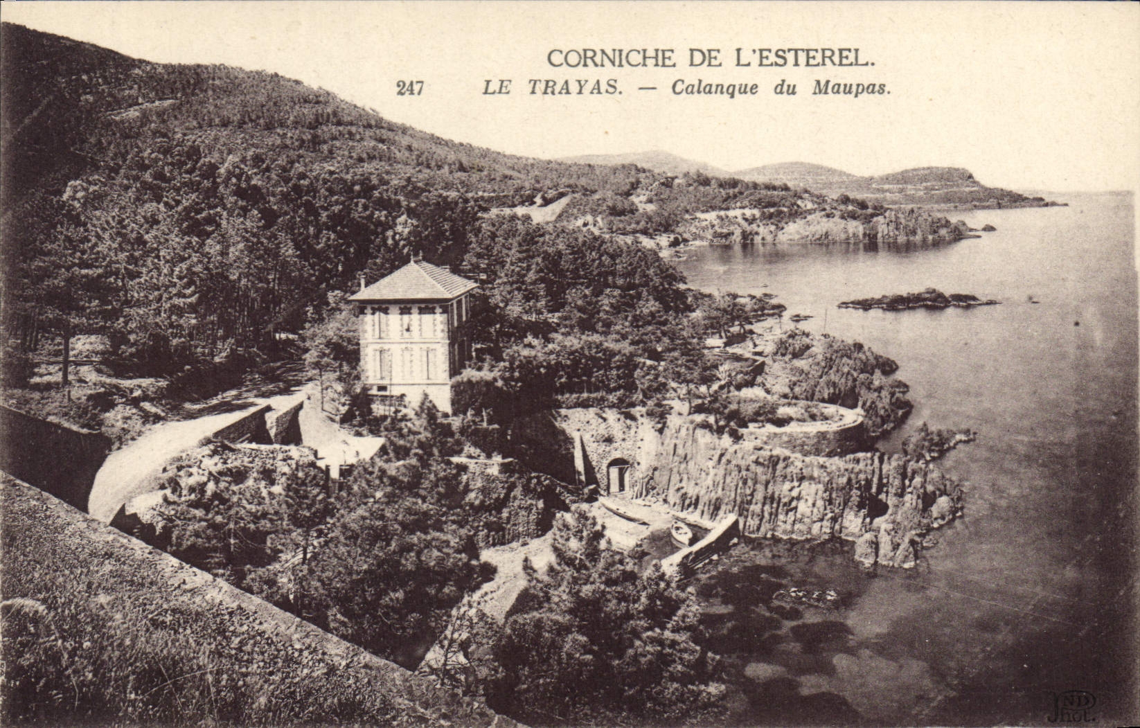 CPA Cornichel De L'Esterel Le Trayas Calanque Du Maupas