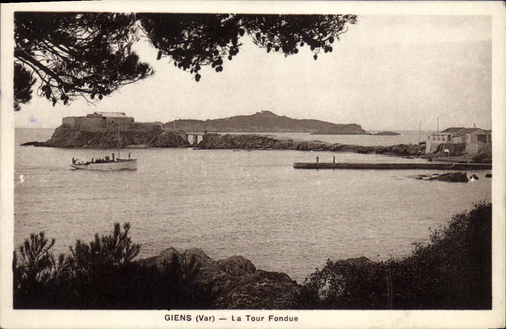 CPA Giens La Tour Fondue