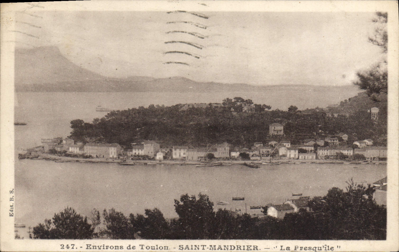 CPA Saint Mandrier Toulon La Presquile