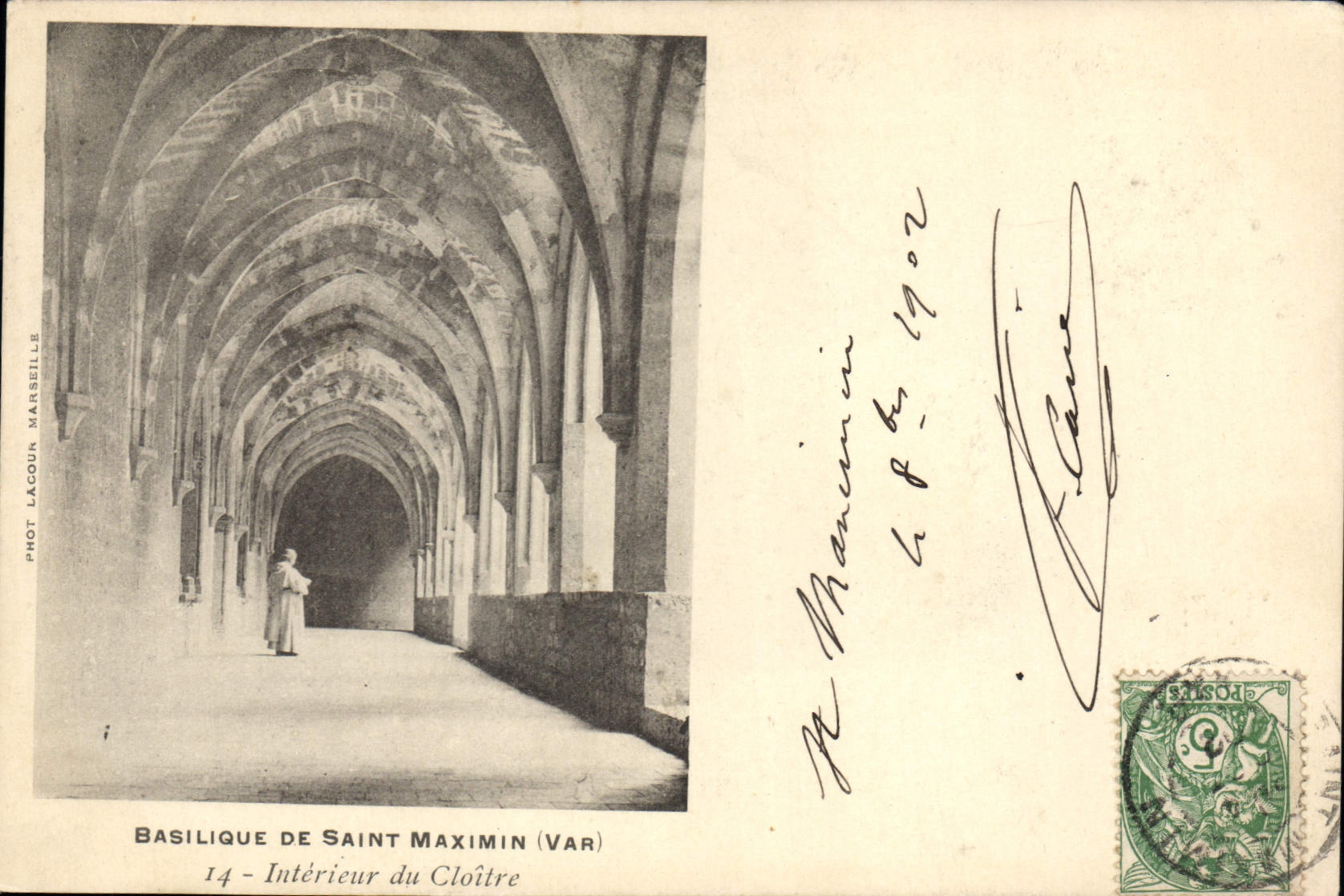 CPA Saint Maximin Interieur Du cloitre