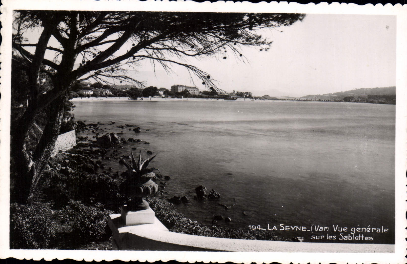 CPA La Seyne vue générale Sur Les Sablettes