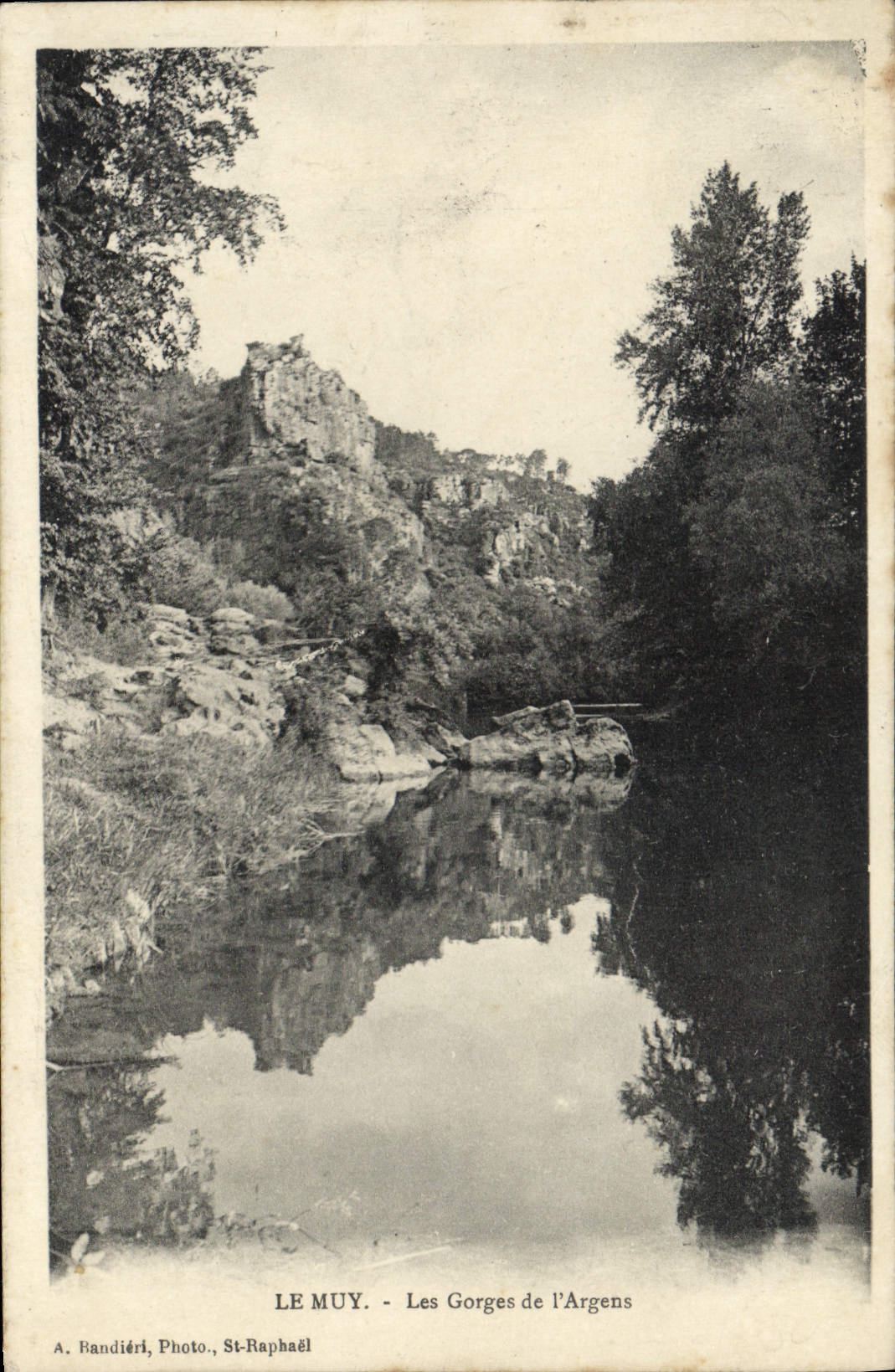 CPA Le Muy Les Gorges De I'Argens