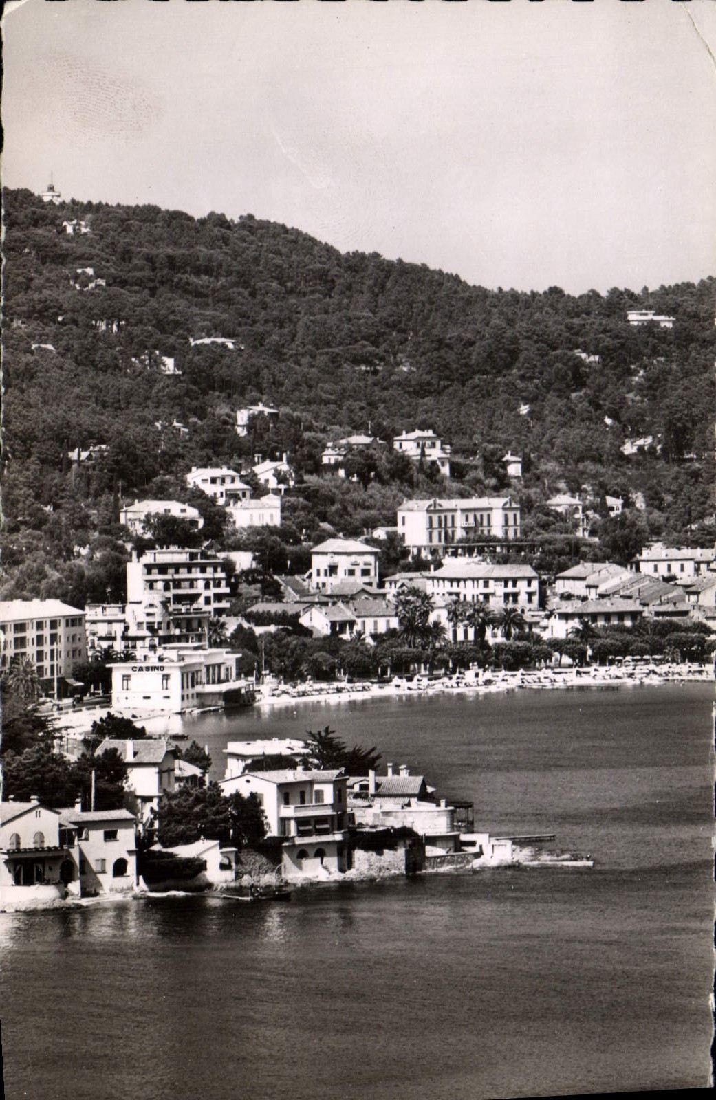CPA Saint Maxime Vue Sur La Ville En Haut Le Semaphore