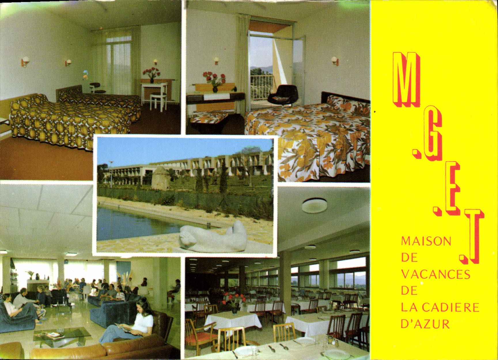 CPSM Mget Maison De Vacances De La Cadiere D'Azur