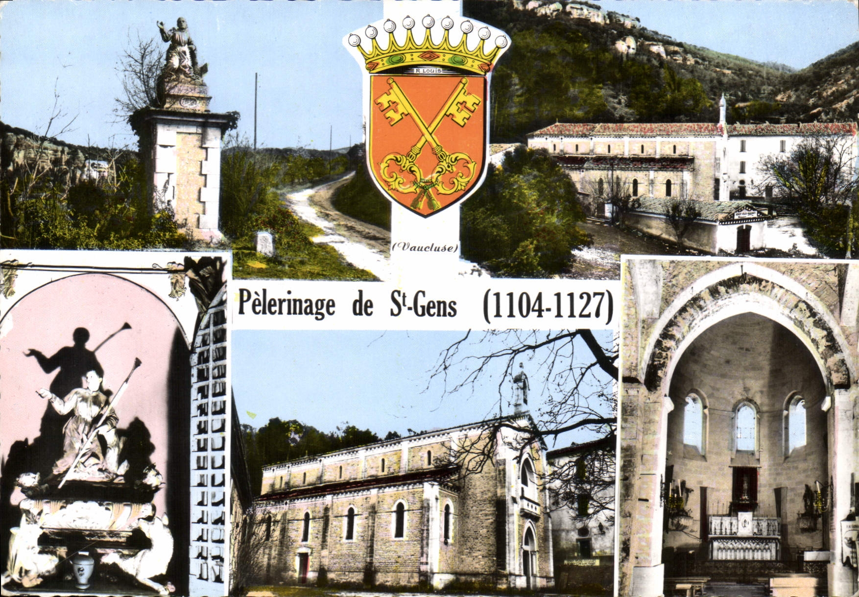 CPSM Pelerinage De St Gens