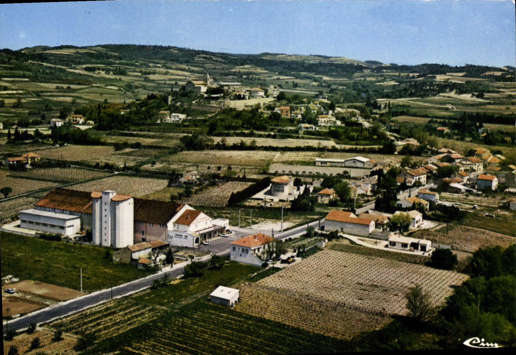 CPSM Cairanne Vue Aerienne