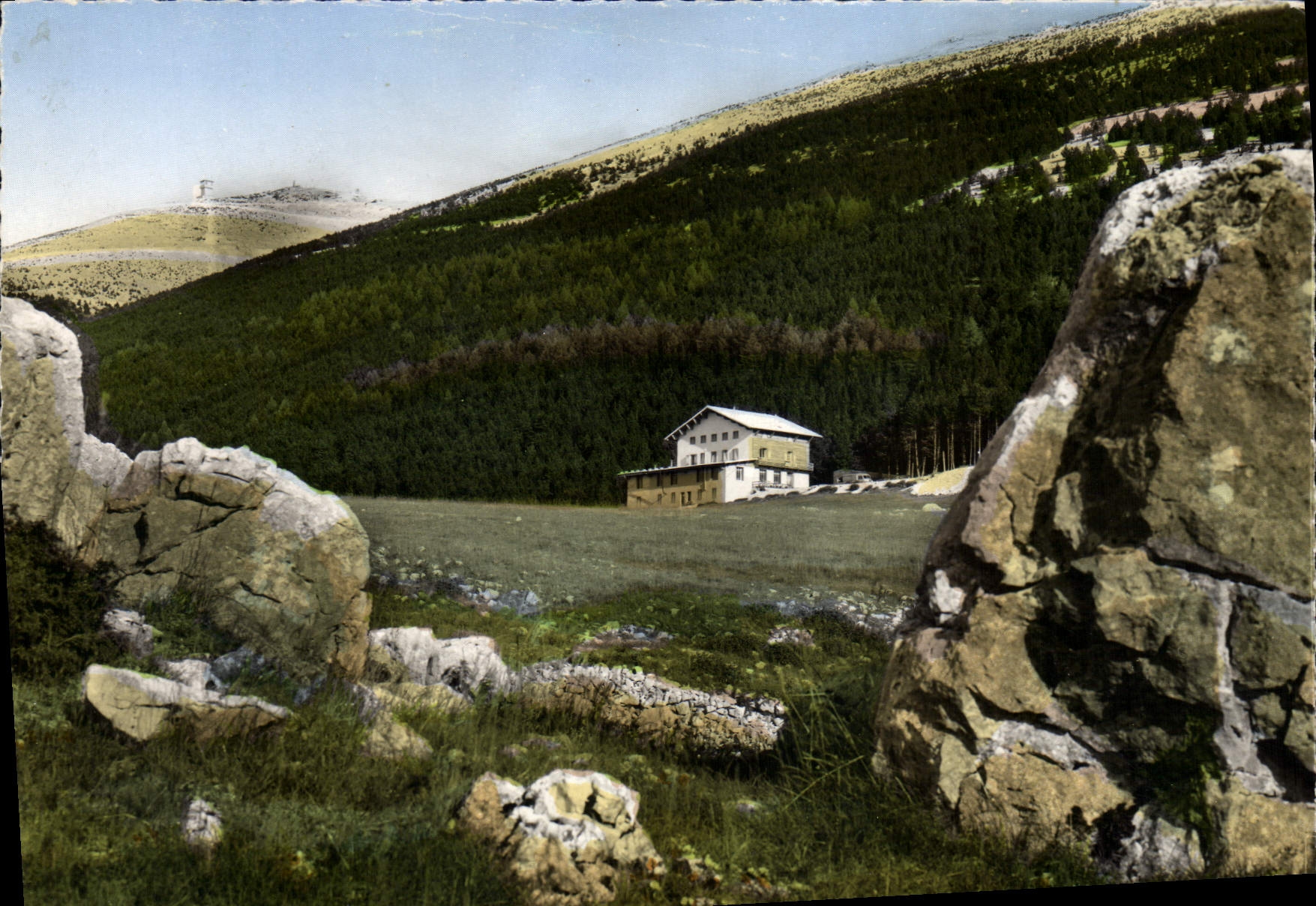 CPSM Mont Ventoux Chalet Restaurant Du Mont Sereir