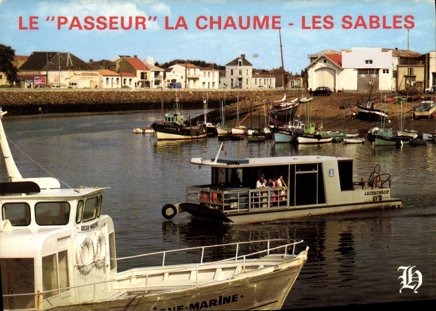 CPSM Les Sables Le Passeur La Chaume