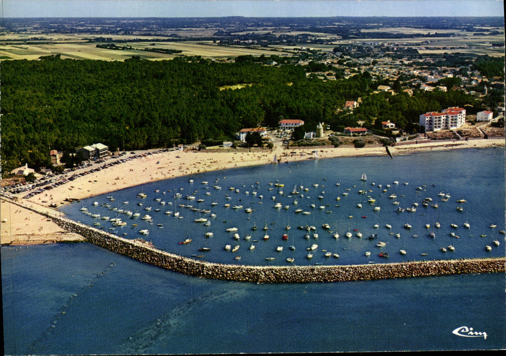 CPSM Jard Sur Mer Vue Panoramique Aerienne