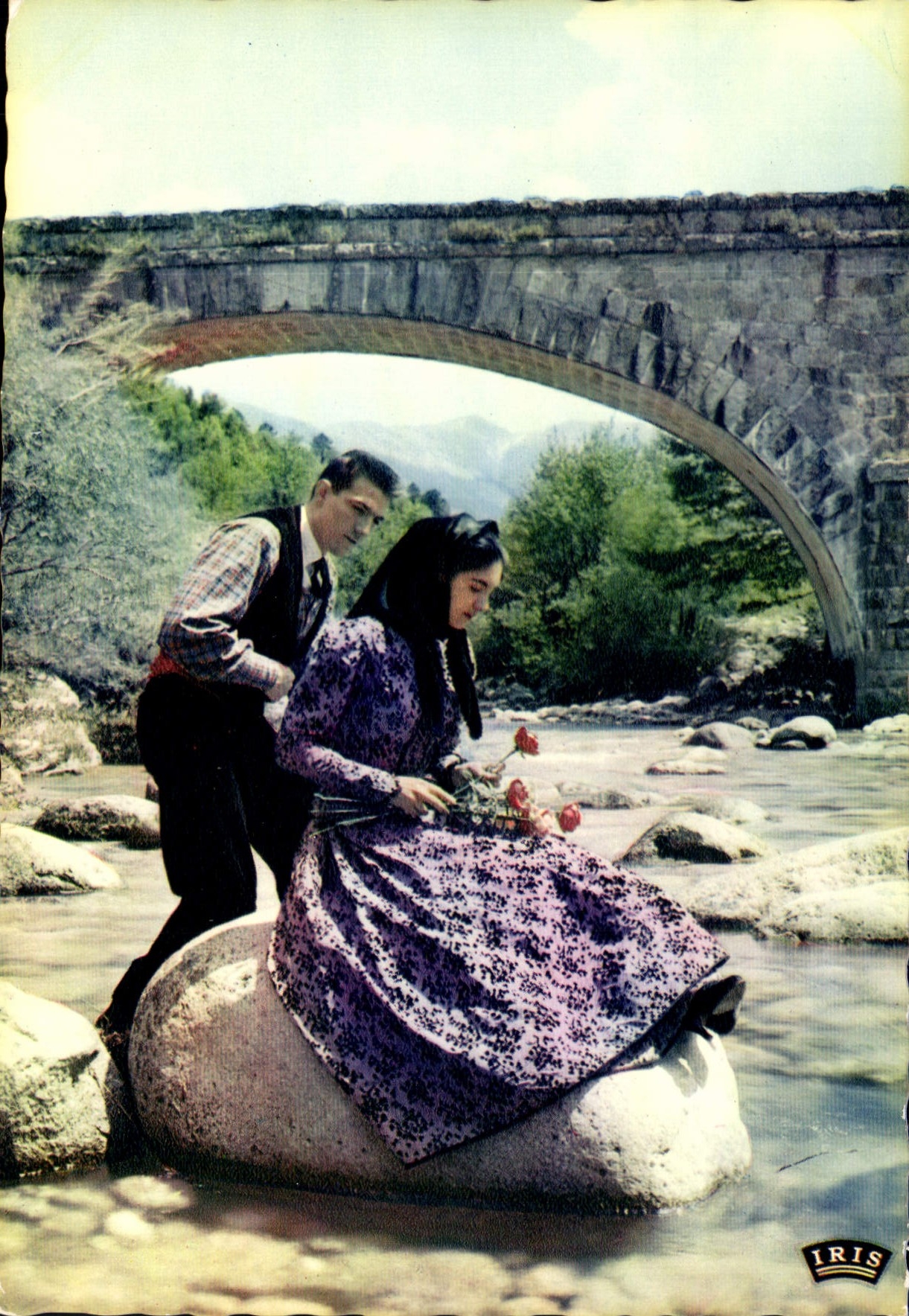 CPSM Charmes Et Couleurs De La Corse Idyille Au Bord de l'eau