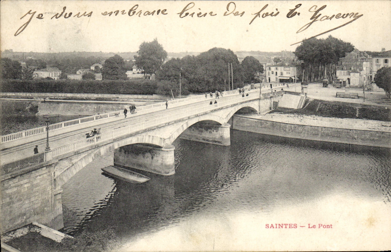 CPA Saintes Le Pont