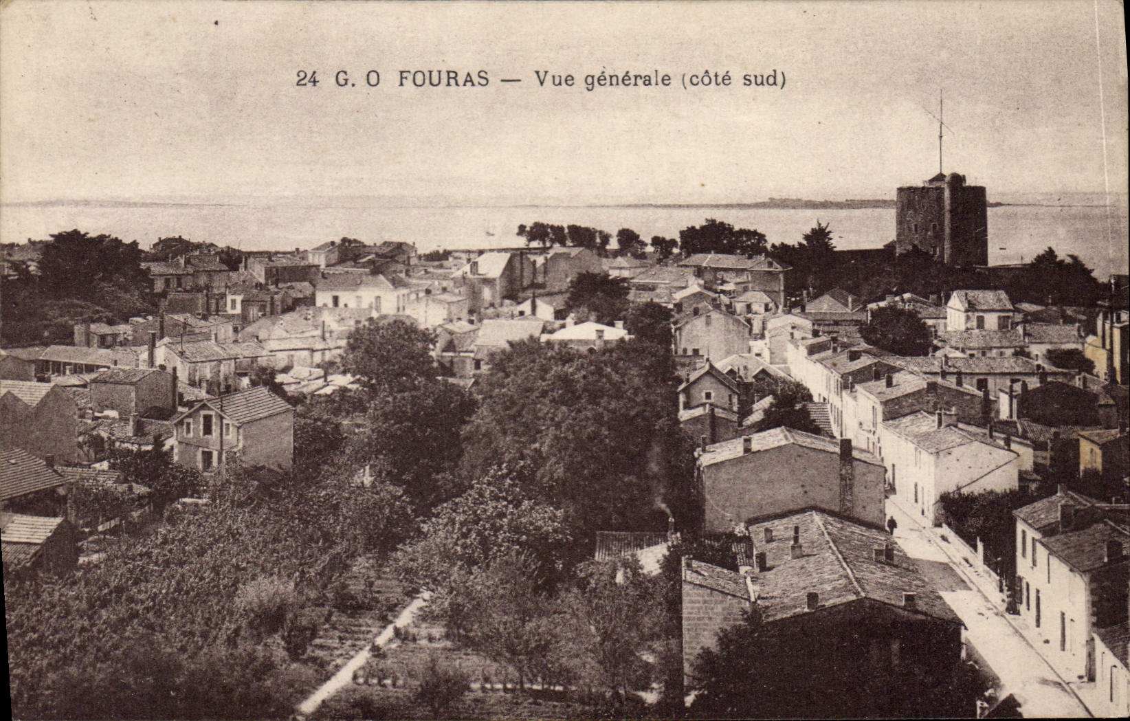 CPA Fouras Vue Generale